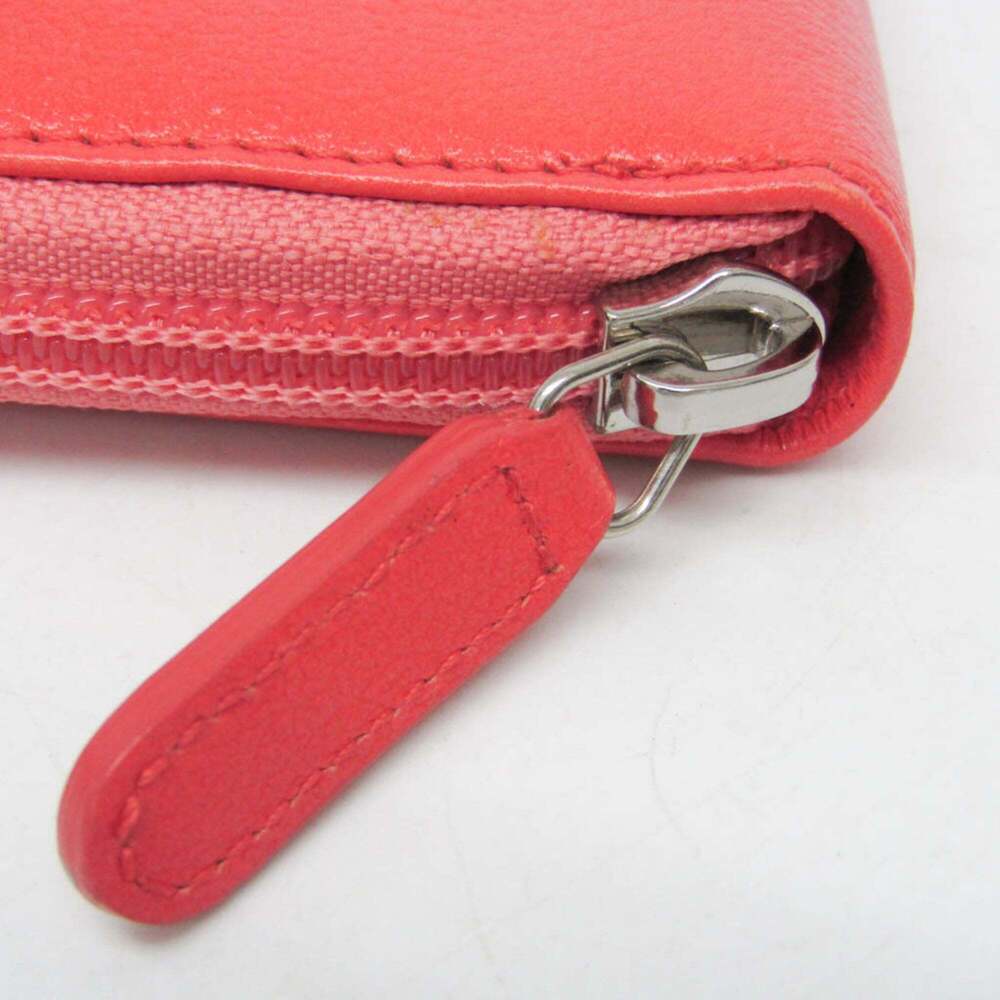 CHANEL Authentic Pink Leather Wallet - Picture 6 of 11